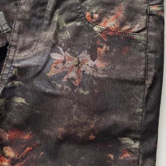 Likralı Denim — reaktif baskılı kumaş